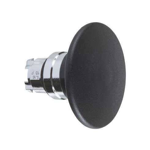 ZB4BS62 Schneider Testa Pulsante 22 mm Sblocco Rotazione Fungo 60mm Nero