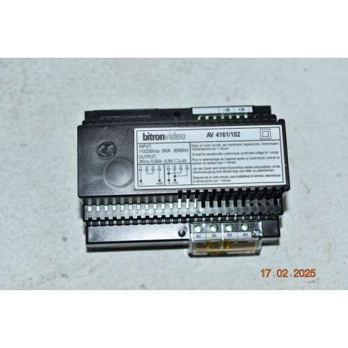 AV4161/102 BITRON Alimentatore Video T-Line 2 Fili