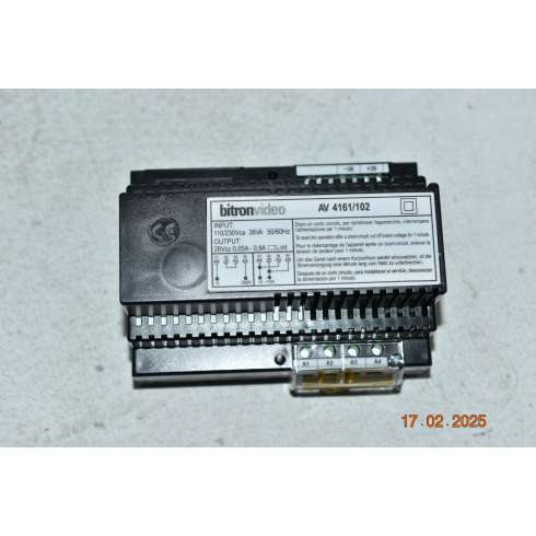 AV4161/102 BITRON Alimentatore Video T-Line 2 Fili