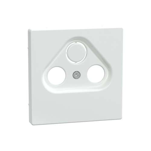 Schneider MTN4123-6035 Placca per Presa-Antenna con foro 2/3