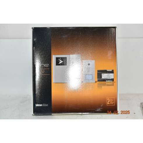 Videocitofono AV4161/3 Bitron Kit Videocitofonico Monofamiliare B/N 2 Fili integrale