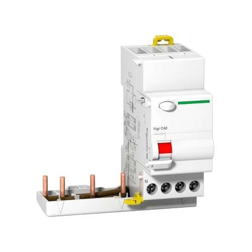 Blocco Differenziale A9N19443 Schneider  Vigi C40 3P+N 25Amp 300mA Tipo AC