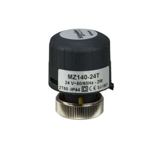 Attuatore Termico Valvola di Zona MZ140-24T Schneider 2 posizioni 24 Vac 140nN IP44 NC