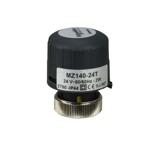 Attuatore Termico Valvola di Zona MZ140-24T Schneider 2 posizioni 24 Vac 140nN IP44 NC