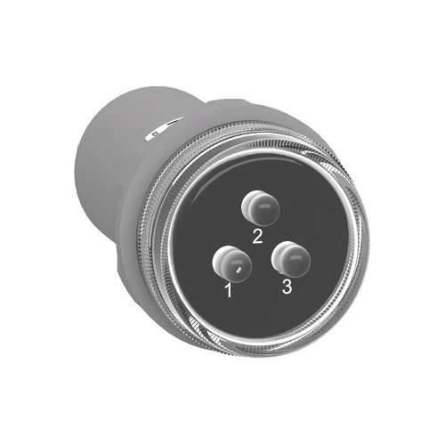 Schneider XB5EV57L4 Lampada spia LED presenza fasi 400Vca - Ø30