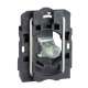 ZB5AVJ3 Schneider Corpo per Lampada Spia LED Integrato Verde 12 Volt AC/DC