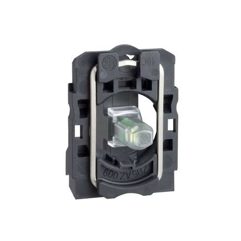ZB5AVJ3 Schneider Corpo per Lampada Spia LED Integrato Verde 12 Volt AC/DC