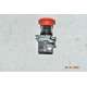 XB4BS542 Schneider Pulsante Emergenza Testa a Fungo 40mm Sblocco Rotazione 1NC