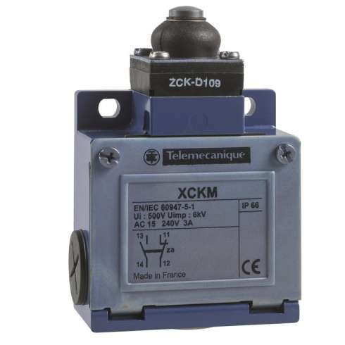 XCKM1587861 Telemecanique Finecorsa IP66 1NO+1NC Ui 500V Uimp 6KV AC15 240V 3 A
