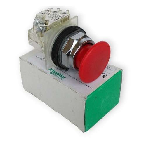 900 1KR9R94H13 Schneider Pulsante a Fungo Rosso 1NO/1NC 10 Amp