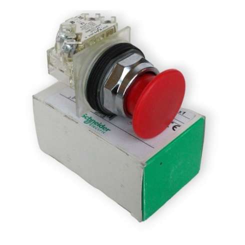 900 1KR9R94H13 Schneider Pulsante a Fungo Rosso 1NO/1NC 10 Amp