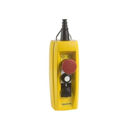 XACB3295 Schneider Harmony Stazione di Comando a Pendente 2 Pulsanti + arresto  12 Amp