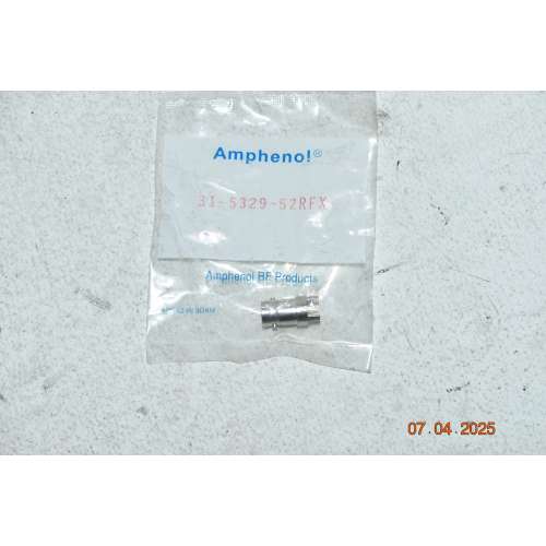 Amphenol 31-5329-52RFX Connettore Coassiale BNC Femmina per PCB 50 ohm