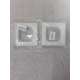 2 Pezzi Schneider KNX MTN515119 Cornice Singola M-Plan Bianco Polare