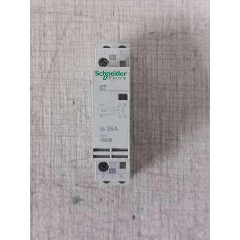 Schneider 16020 Contattore CT - 2 poli - 1NO - 25 A - 24 V CA