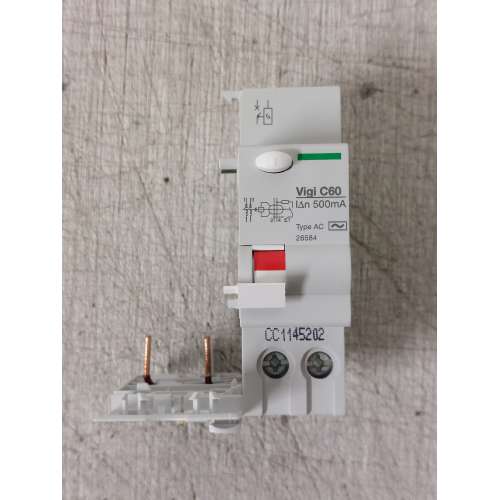 Schneider 26584 Modulo differenziale Vigi C60 2P 25A 220...415V 500 mA Classe  AC
