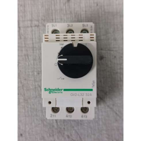 Schneider Tesys GV2L32 Int. Autom. Magnetico - Manovra Rotativa - 32A viti serrafilo