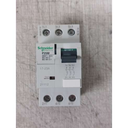 Schneider 21112 Interruttore Protezione Motore P25M 3P 17÷23A