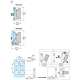 ZBVB15 Schneider Harmony HB4/HB5  Elemento luminoso Led Bianco 24 VAC/DC