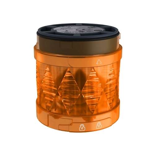 XVUC45 Schneider Harmony Elemento luminoso 60mm LED lampeggiante Arancio IP65