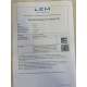 LEM DCBM N00 6000C15 DC Energy Meter 600Amp 1000Vdc