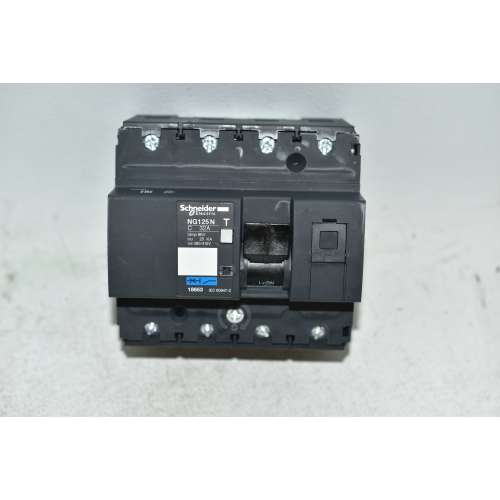 18653 Schneider Interruttore Magnetotermico NG125N  380 Volt 4 Poli 32 Amp 25 KA Curva C