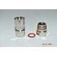 2 Connettori Trigiant NM-6 N-Maschio per cavo Cellflex da 1/4"