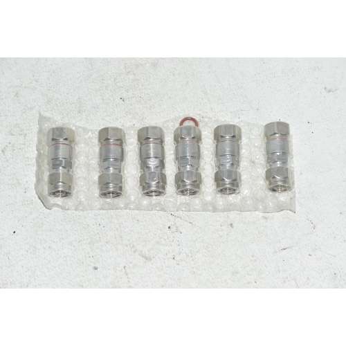 Lotto 6 pz CONNETTORE N-MASCHIO PER CAVO CELLFLEX DA 1/2 POLLICE TIPO 50-12  TRIGIANT NM-12