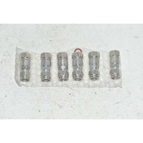 Lotto 6 pz CONNETTORE N-MASCHIO PER CAVO CELLFLEX DA 1/2 POLLICE TIPO 50-12  TRIGIANT NM-12