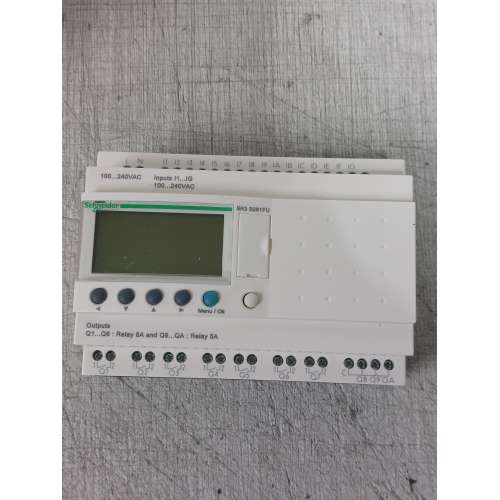 Schneider SR3B261FU Smart Relay 26 I/O 100..240 VCA Orologio Display