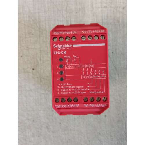 Schneider Modulo XPSCM1144 Controllo 4 sensori fotoelettrici - 24 V CC