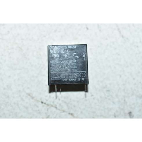 *NEW* Relè VE9HE-K TAKAMISAWA 9Vdc 1C  3Amp 220 Vac