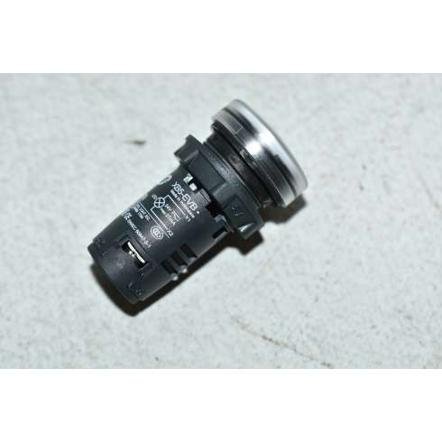 XB5EVB1  Schneider Lampada Spia Bianca 22mm con Led integrato 24 VDC/AC