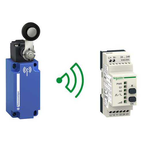 Finecorsa WIRELESS XCKWD31 Telemecanique 2 uscite a relè