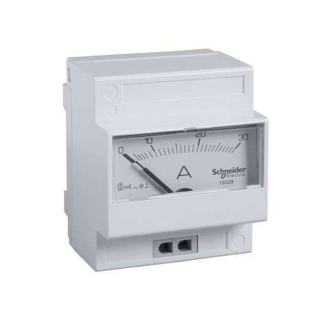 16029 Amperometro analogico 0-30 amp guida Din Merlin Gerin