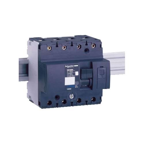 18673 Interruttore Magnetotermico NG125N 4 Poli 100 Amp Schneider