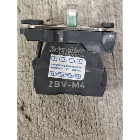 Schneider ZB5AVM4 Corpo per Lampada Spia LED integrato Rosso 230-240V