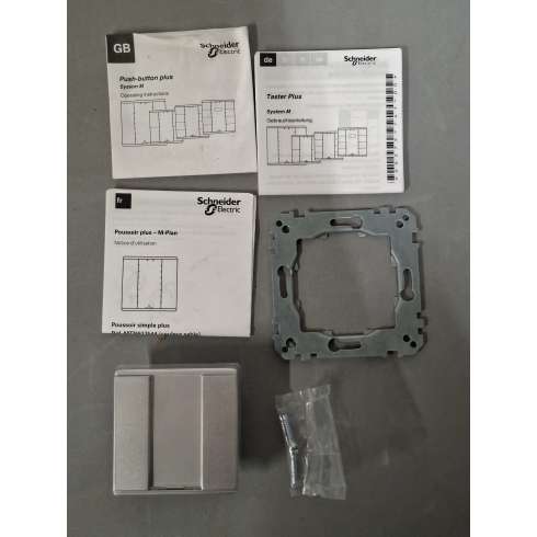 KNX Pulsantiera Multifunzione Singola Plus MTN627560 Schneider