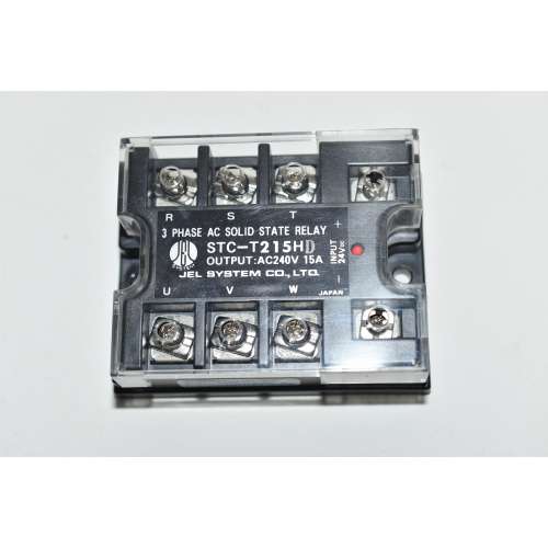 STC-T215HD JEL SYSTEM  CO,LTQ Relè Stato Solido Ing.24 VDC  Out 240 VAC 15 Amp