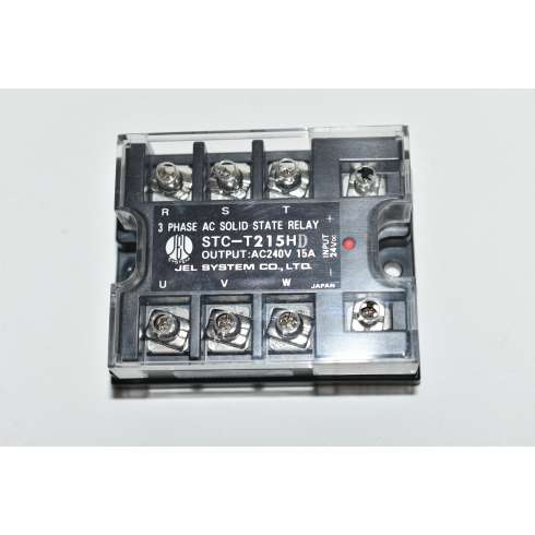 STC-T215HD JEL SYSTEM  CO,LTQ Relè Stato Solido Ing.24 VDC  Out 240 VAC 15 Amp