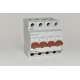 MOELLER 242627 PLSM-D4/4-MW  Magnetotermico Trifase 4 Amp  D 10KA 4 poli