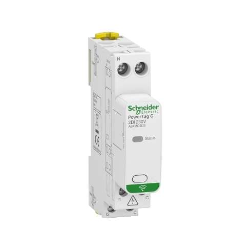 Schneider A9XMC2D3 PowerTag C wireless 2 ingressi 230V