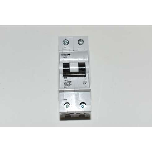 Siemens 5SX22 C16 Interruttore Magnetotermico 16 A 400 V 6Ka