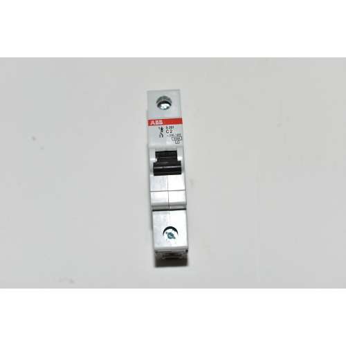 ABB S 201 C2 Interruttore magnetotermico 2A 230/400 6KA unipolare 2CD S251 001 R0024