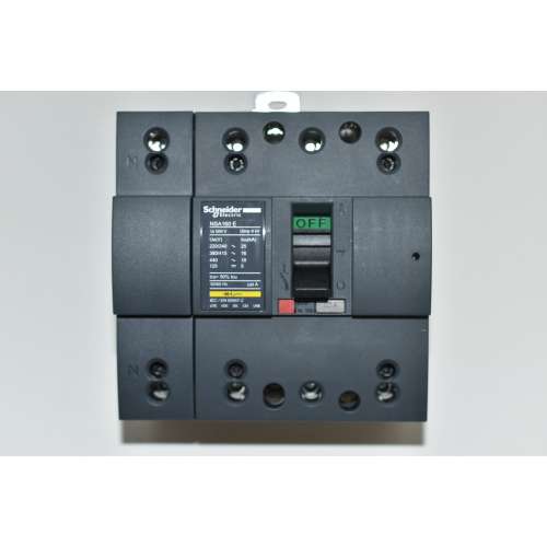 Schneider 28221 Interruttore automatico Magnetotermico NSA160E  4P4T TM125D 125Amp 25Ka