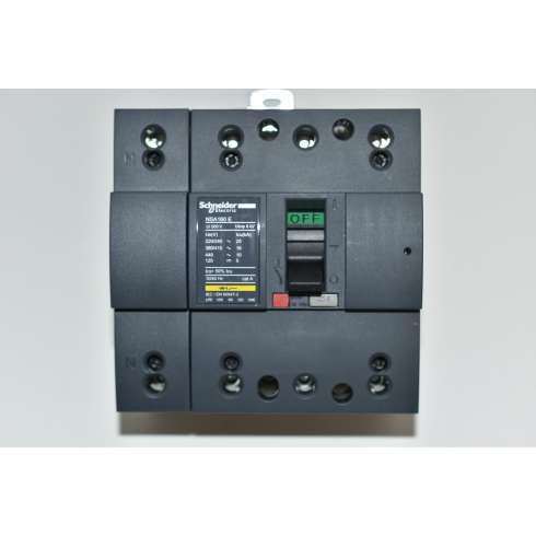 Schneider 28221 Interruttore automatico Magnetotermico NSA160E  4P4T TM125D 125Amp 25Ka