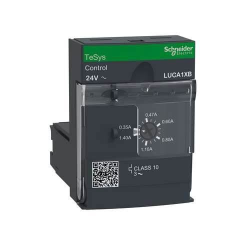 LUCA1XB Schneider TeSys  Unità di controllo standard LUCA Classe 10 0,35-1,4Amp 24 VCA