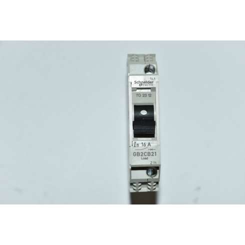 GB2CB21 Schneider Interruttore TeSys per circuiti di controllo GB"CB 16 Amp 1 Polo 1d