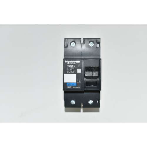 18627 Schneider  Interruttore Magnetotermico NG125N 2P 50Amp C 25KA