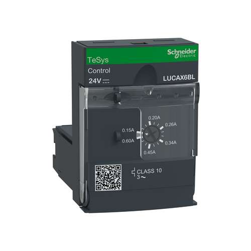 LUCAX6BL Schneider Unità di Controllo Standard0,15-0,6 Amp -24 VDC